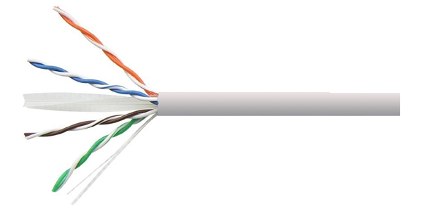 CAT6 UTP 23AWG, PVC CABLE 305M, Grey-img-1